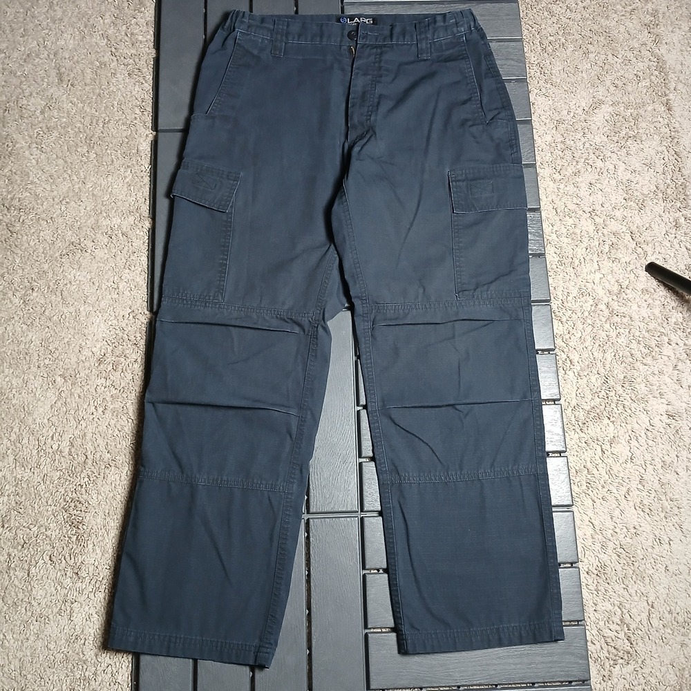 LAPG Core Cargo Pants Mens 32x30 Navy Ripstop Tactical Workwear‎ Outdoor Utility